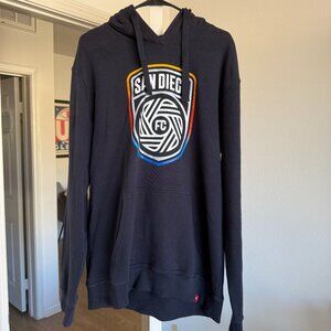 San Diego Futbol Club SDFC Blue Hoodie Large